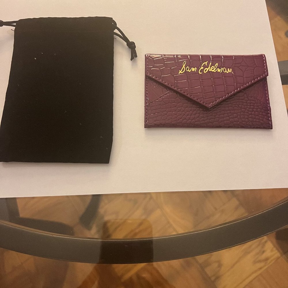 Business Card Holder by Sam Edelman-Brand New-Purple